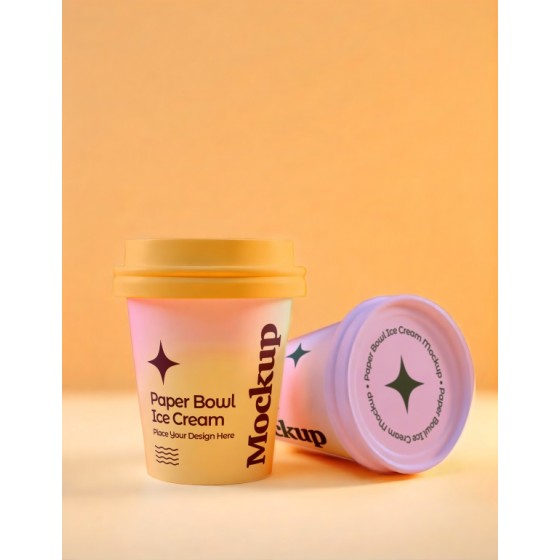 Portable Plastic Drink Cup Logo Mockup for Cup Branding Display Design